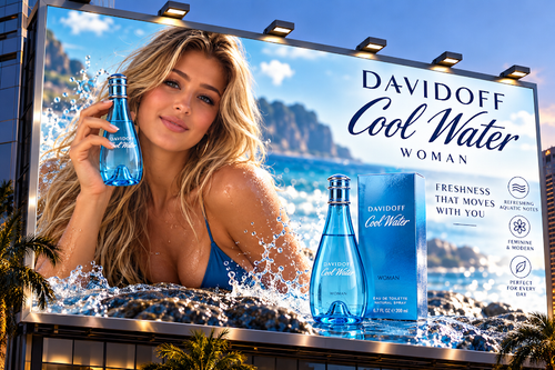Davidoff Cool Water Woman Eau de Toilette – 3.3 oz / 100 mL